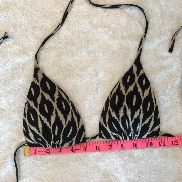 Robin Piccone Animal Print Swimsuit Top Size S - Picture 6 of 15